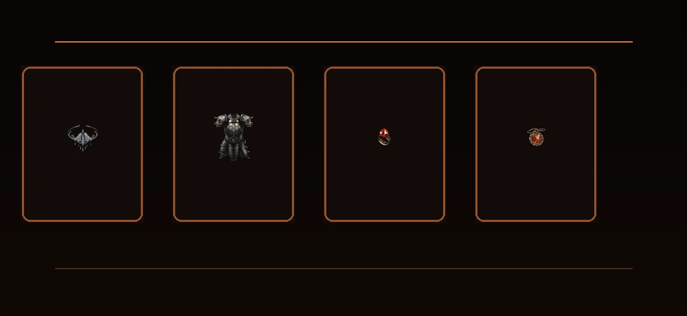 The four Sanctuary's Son set item icons